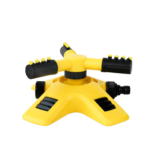 360-Degree Automatic Rotating Three-Fork Sprinkler