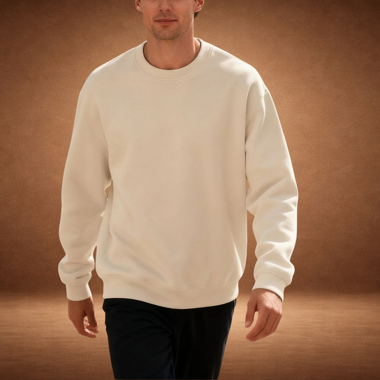 Oversized Round Neck