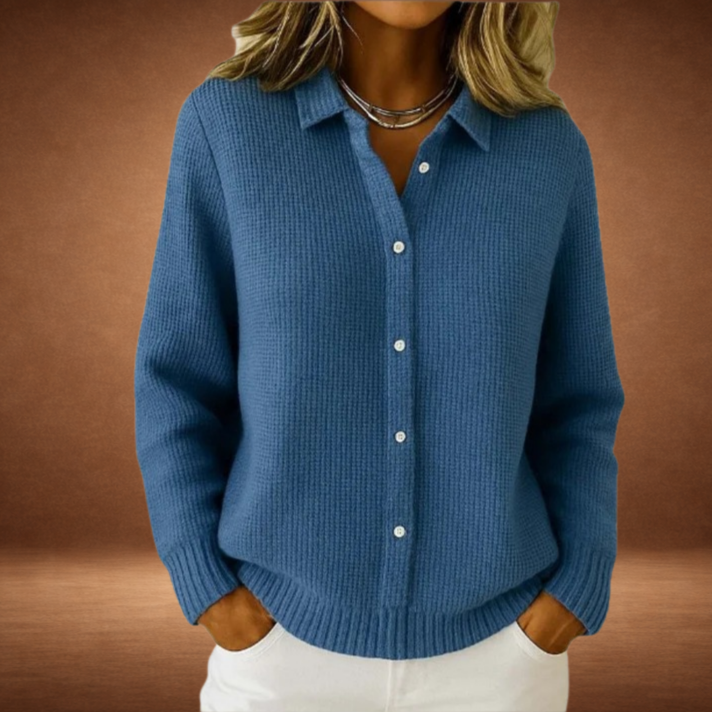 Ladies’ Lapel Sweater