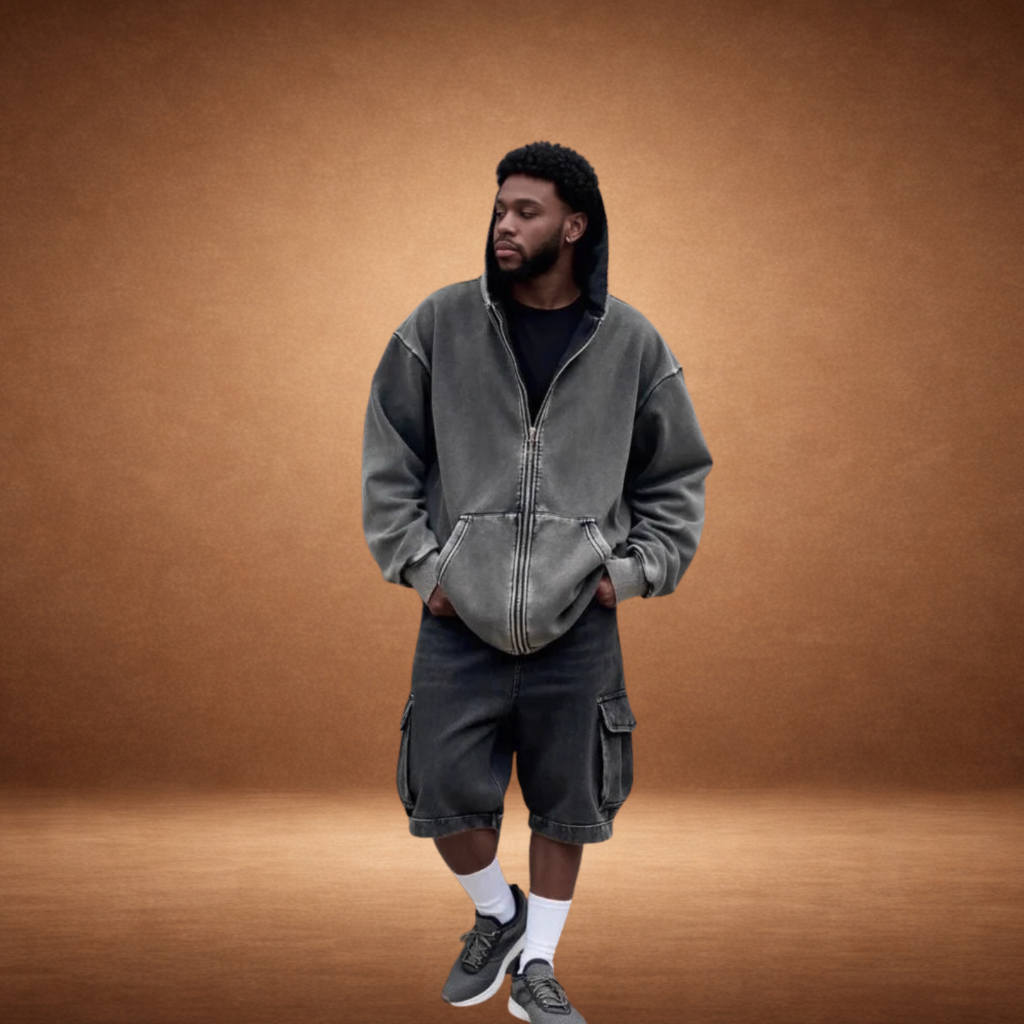 American Loose Hoodie