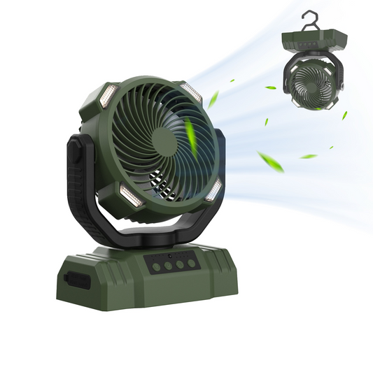 Outdoor LED Camping Fan