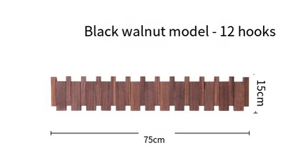 Simplicity Piano Key Wall Coat Rack (One Piece)