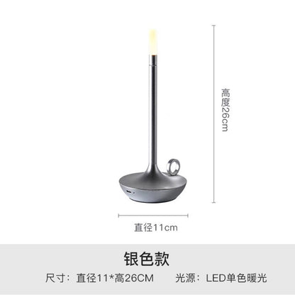 Modern Minimalist LED Vintage Candle Table Lamp