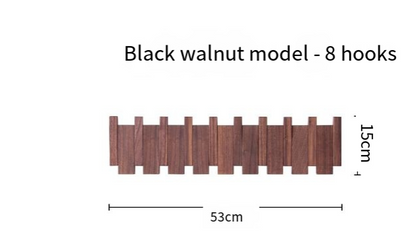 Simplicity Piano Key Wall Coat Rack (One Piece)