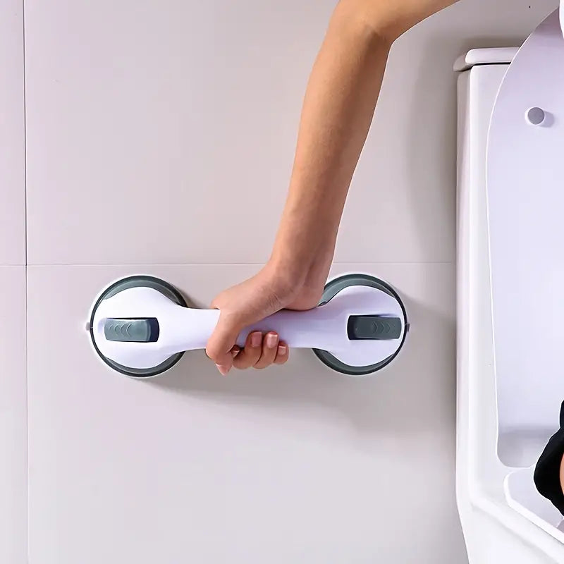 Bathroom Handrail With Vacuum Sucker For Safety Support
