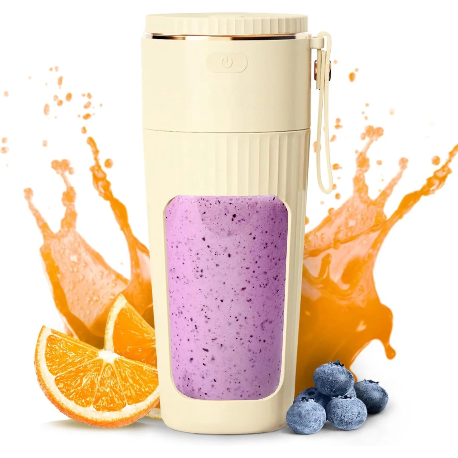 Powerful Portable Blender - Crush Ice and Frozen Fruits for Smoothies and Shakes