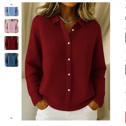 Ladies’ Lapel Sweater