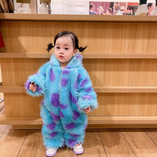 Hooded Baby Jumpsuit